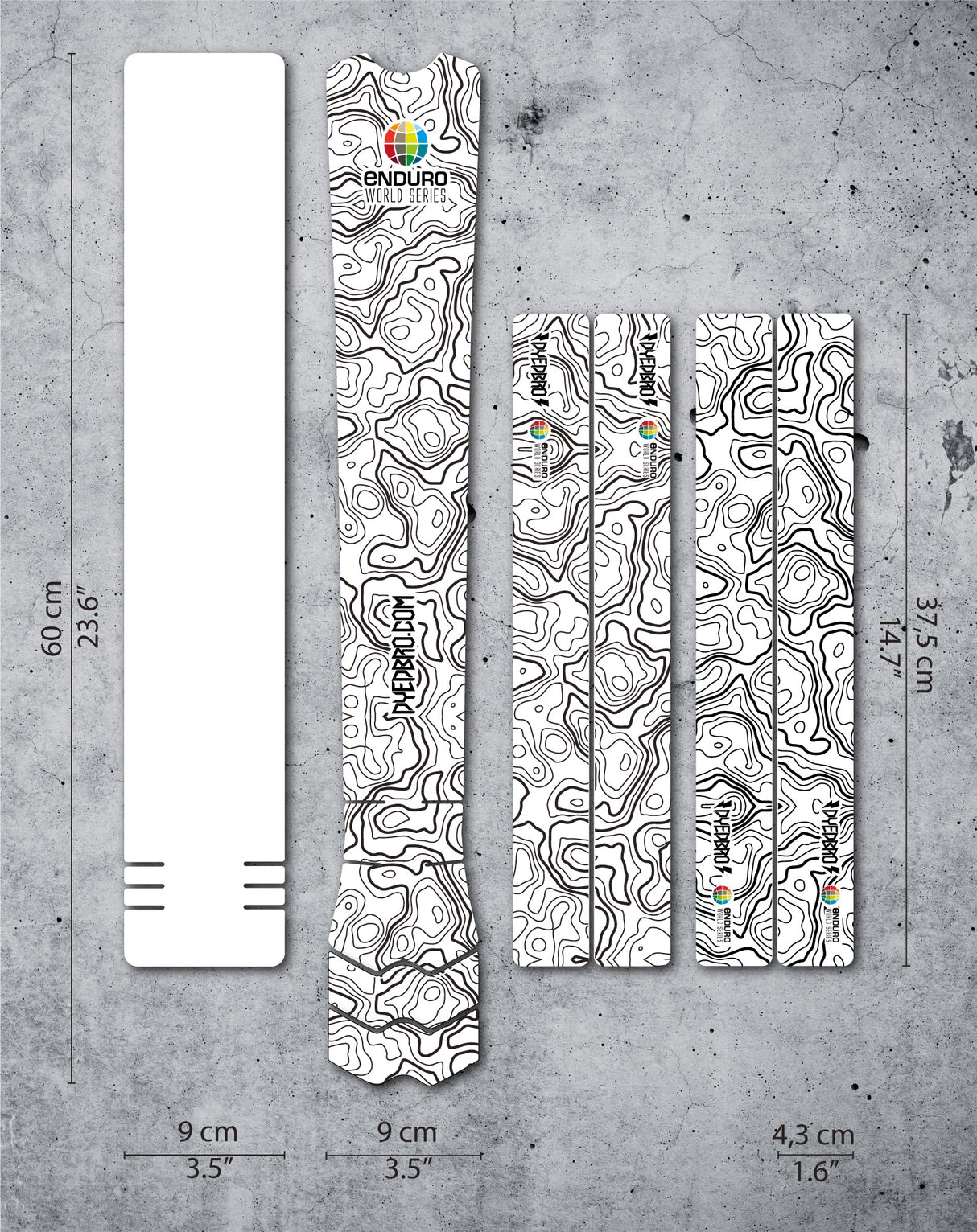 Rahmenschutz Kit - Enduro World Series Black