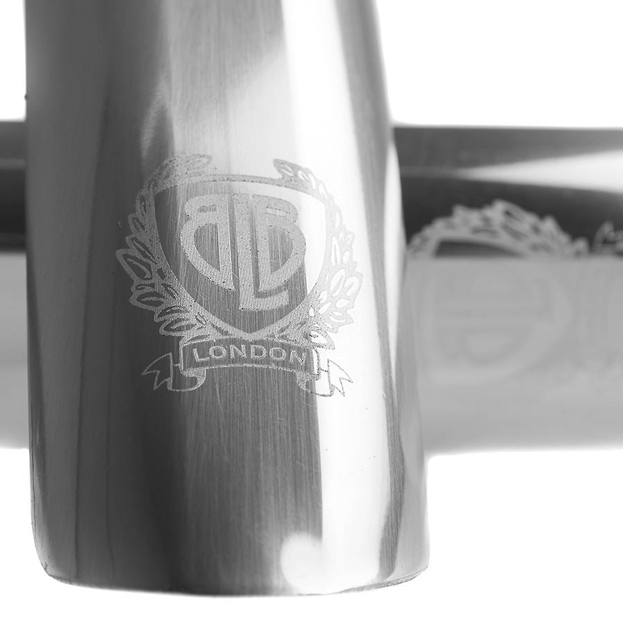 Schutzbleche - silber poliert