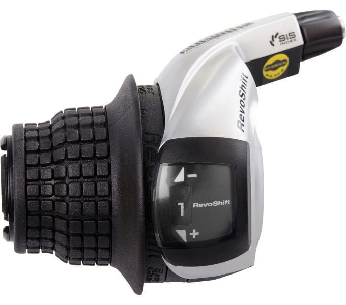 TOURNEY Drehgriffschalter SL-RS45 3-fach - schwarz/silber Shimano