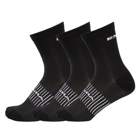 Coolmax® Race Socken (Dreierpack) - Schwarz