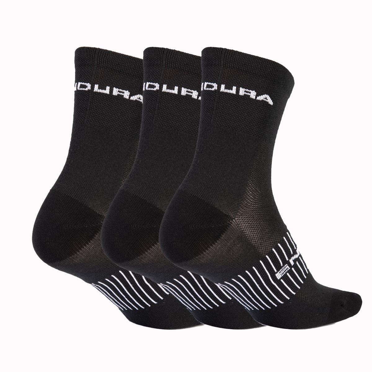 Coolmax® Race Socken (Dreierpack) - Schwarz