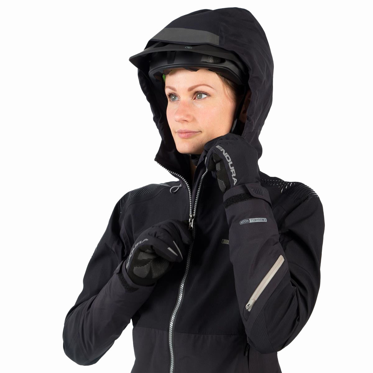 Damen MT500 Wasserdichte Jacke - Schwarz