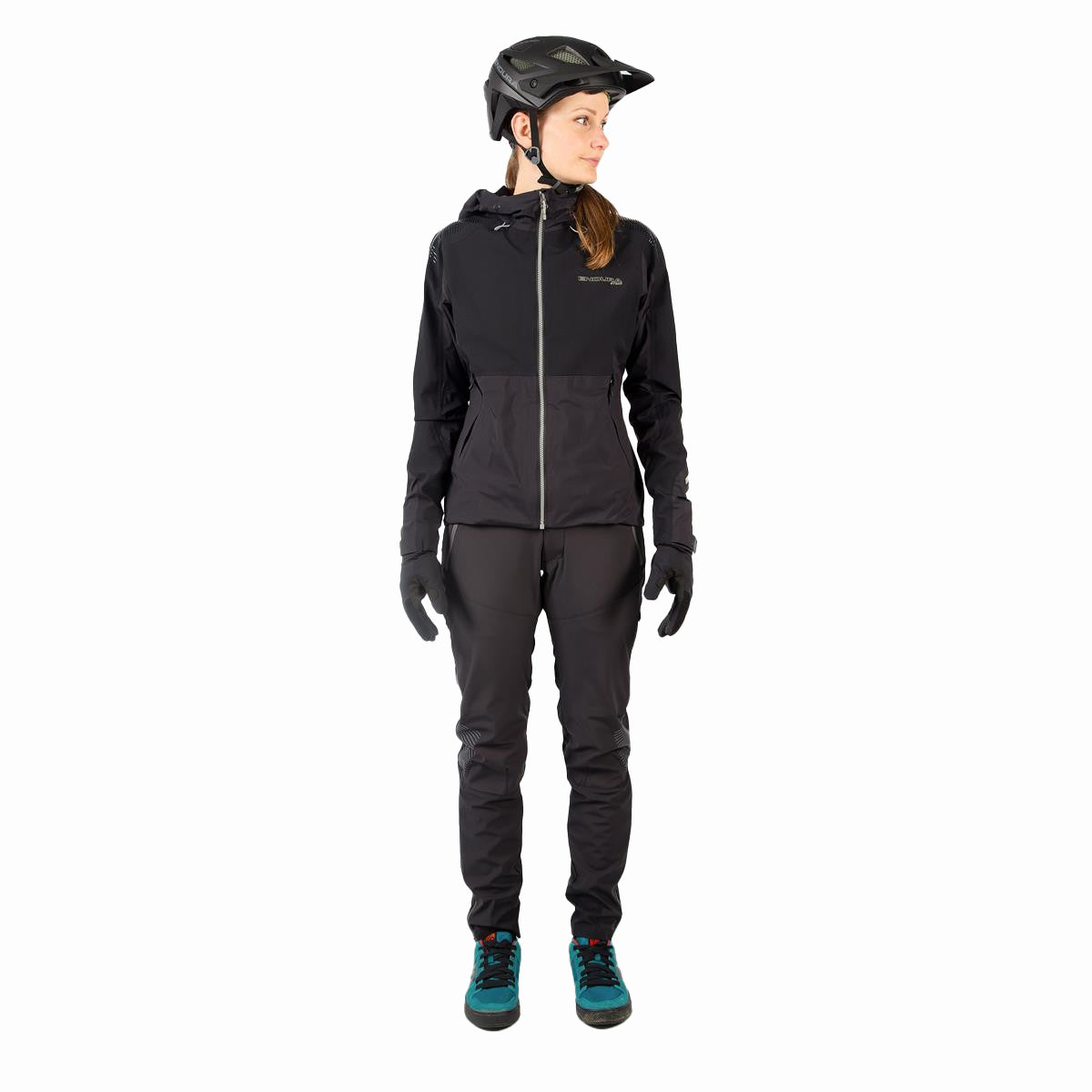Damen MT500 Wasserdichte Jacke - Schwarz