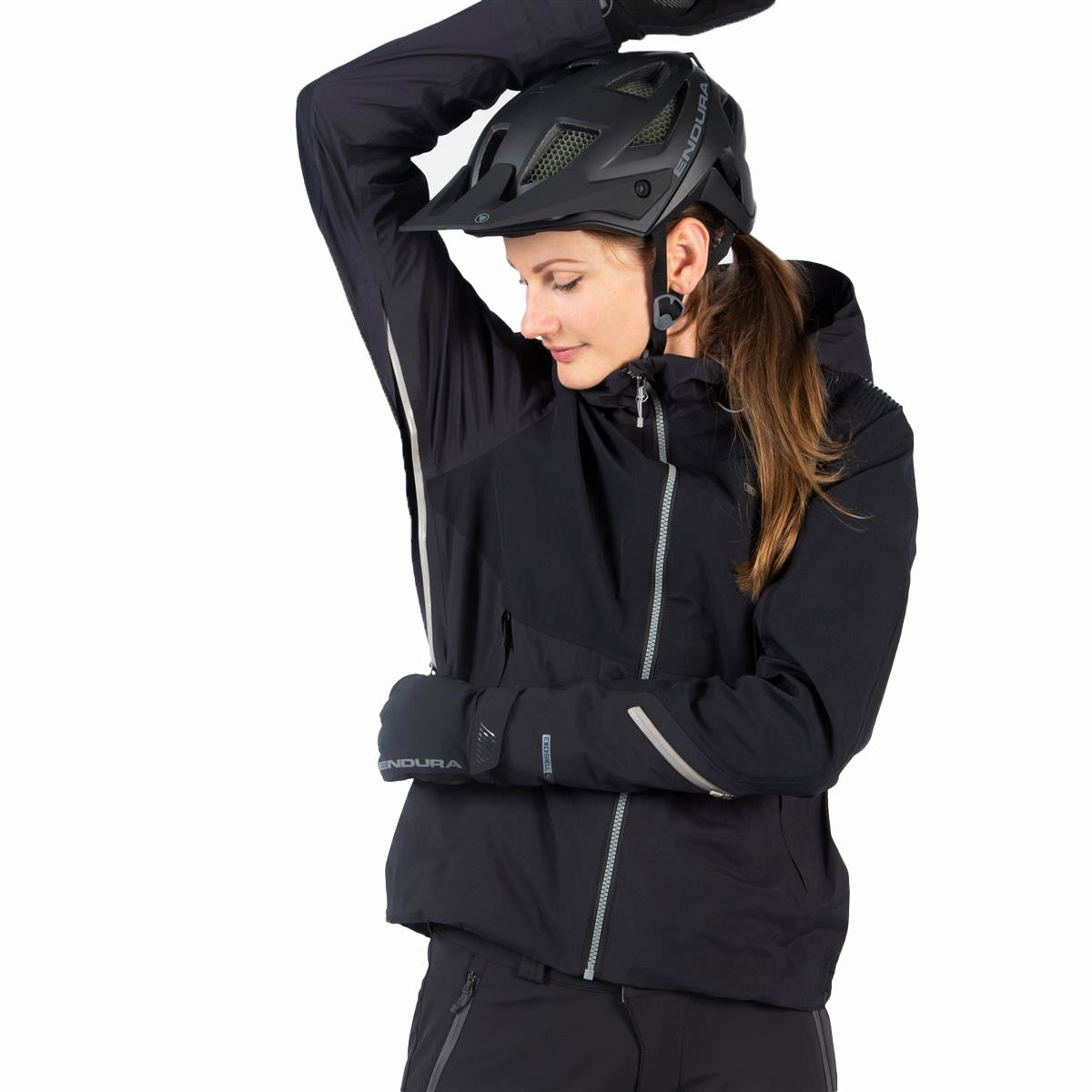 Damen MT500 Wasserdichte Jacke - Schwarz