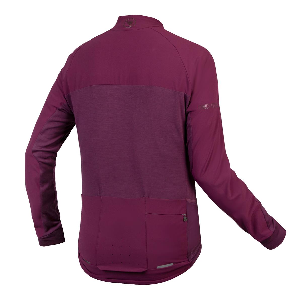 GV500 Trikot (langarm) - Aubergine