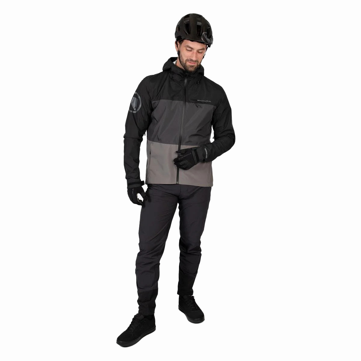 SingleTrack Jacke II - Mattschwarz