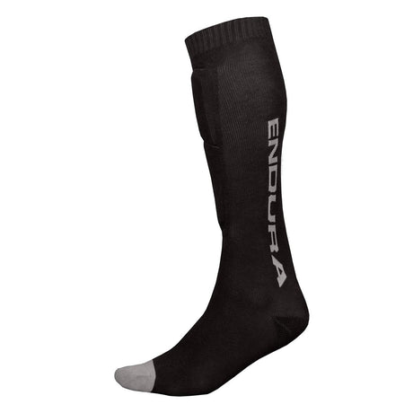 SingleTrack Schienbeinprotektor Socken - Schwarz