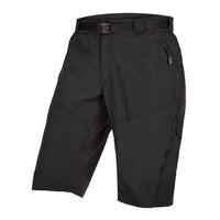 Hummvee shorts with inner liner - Black