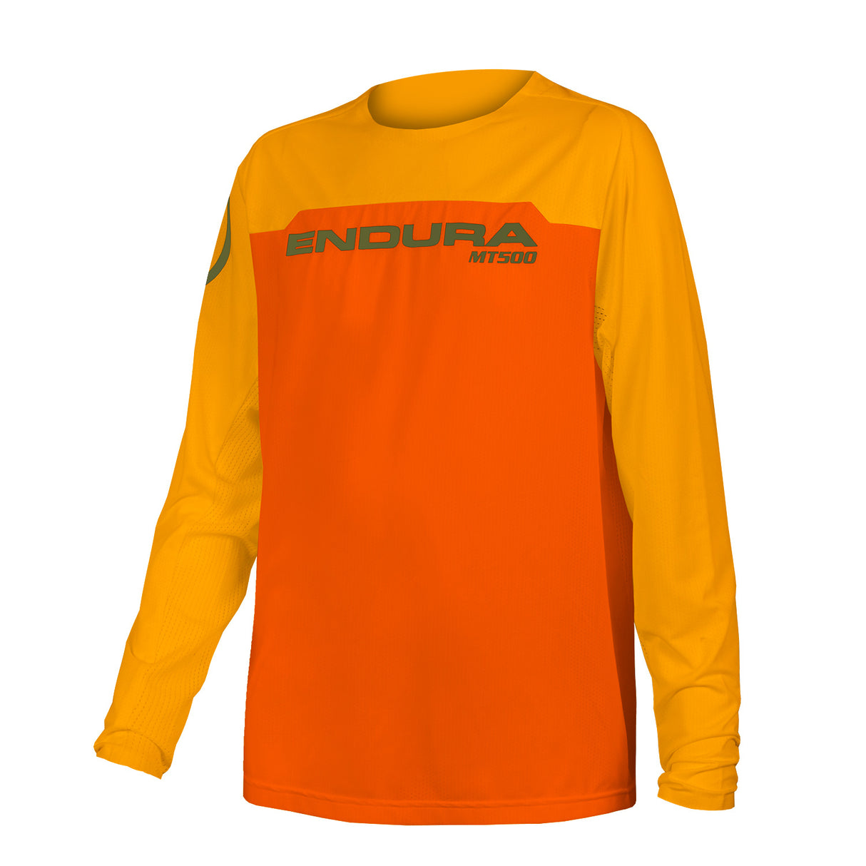 Kinder MT500 Burner Trikot (langarm) - Mandarine