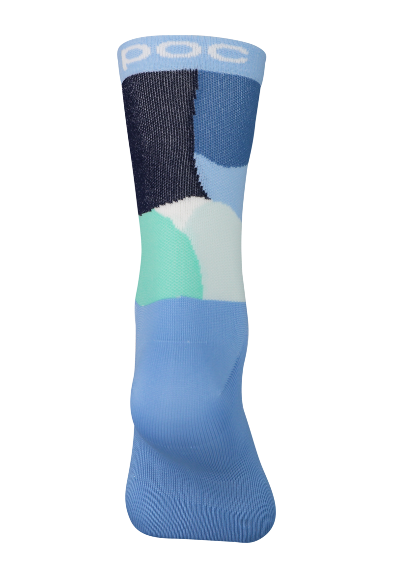 Essential Print Sock - Color Splashes Multi Basalt Blue
