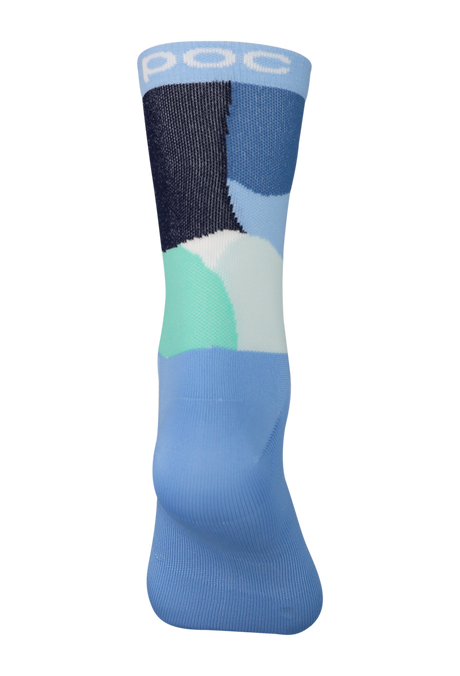 Essential Print Sock - Color Splashes Multi Basalt Blue