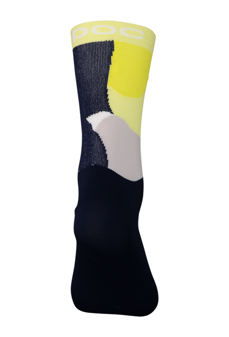 Essential Print Sock - Color Splashes Multi Sulfur Yellow