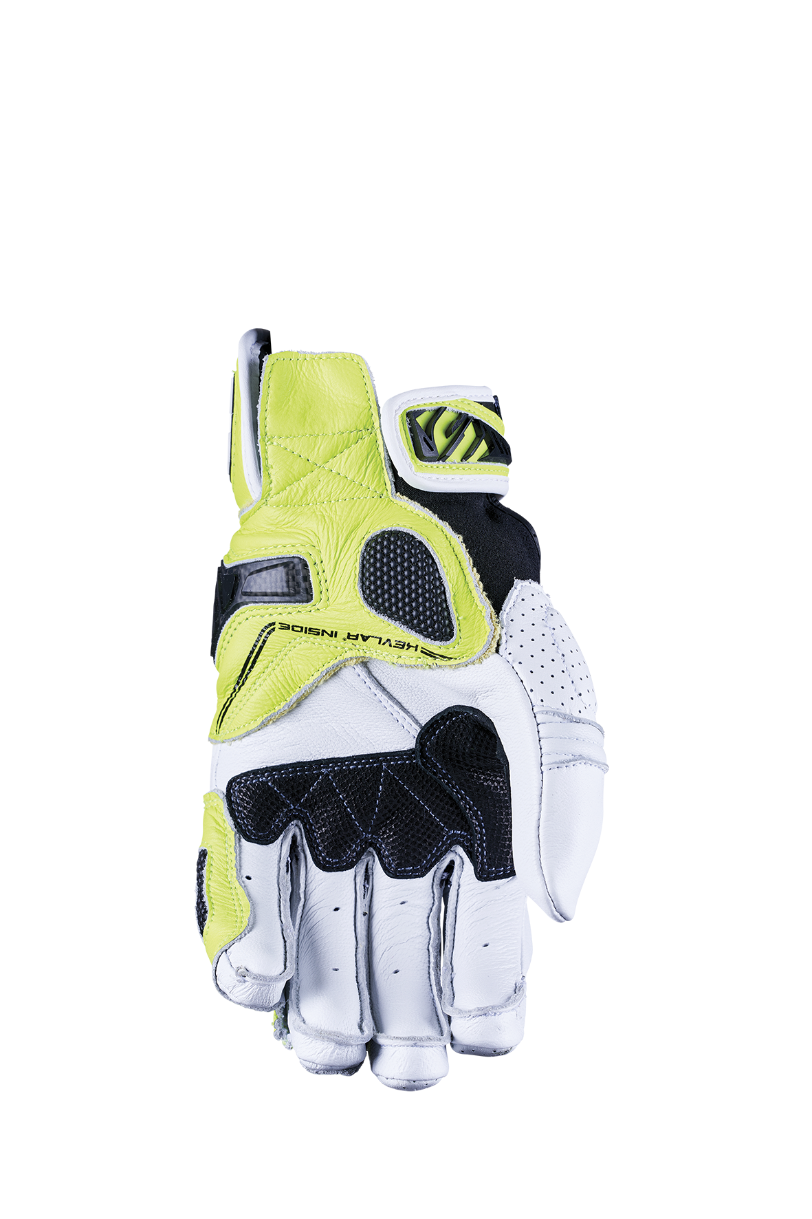 Handschuh SF1 weiss-gelb