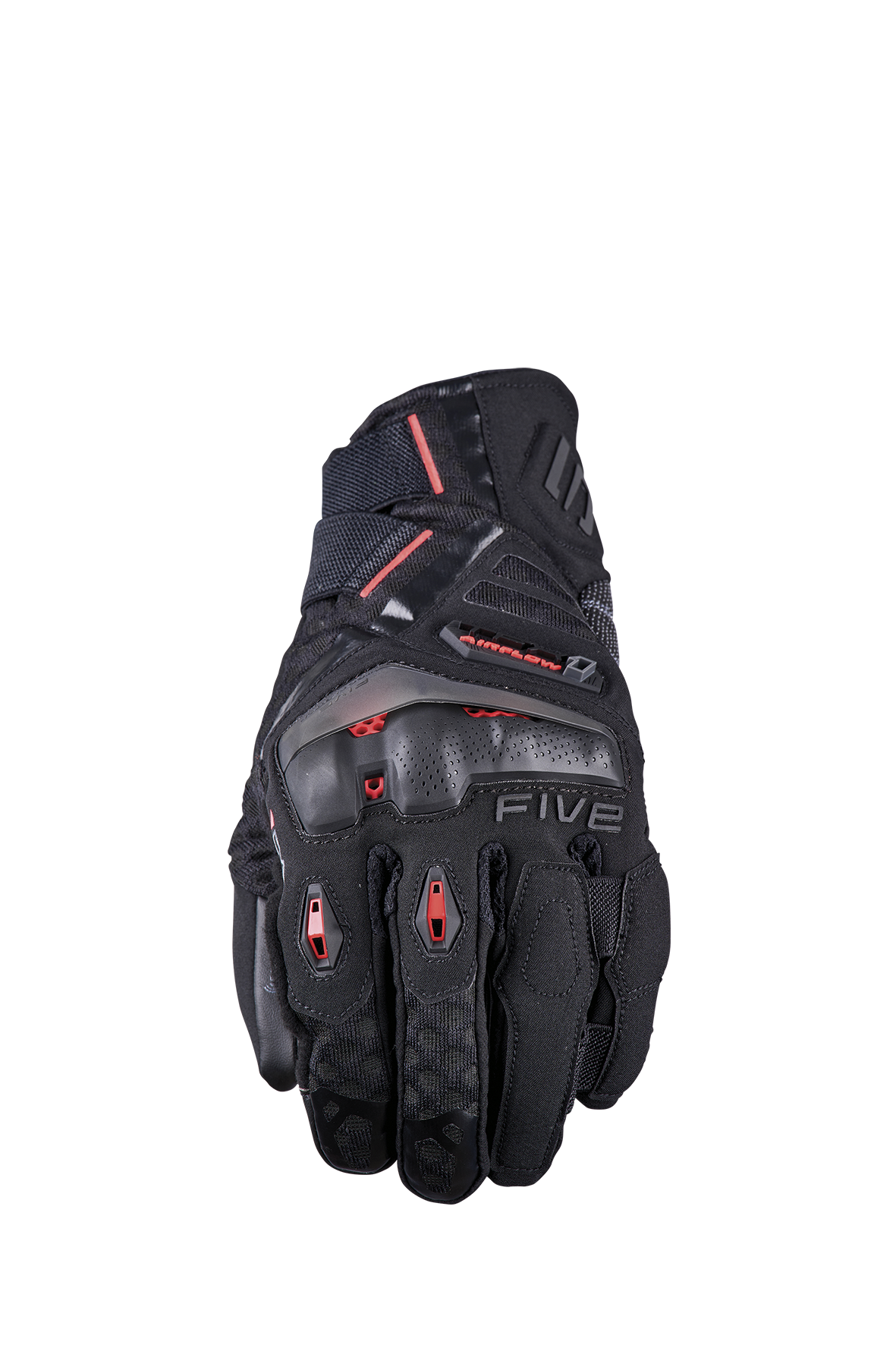 Handschuhe TFX1 Airflow short schwarz-rot