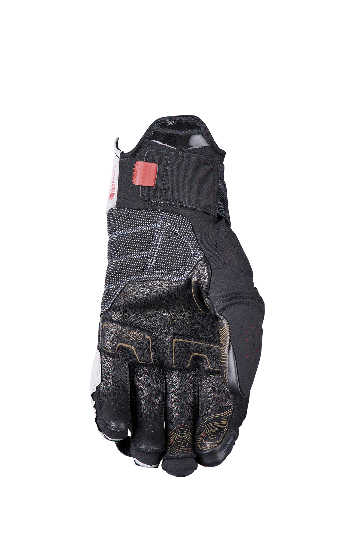 Handschuhe TFX1 Airflow short grau-schwarz-rot