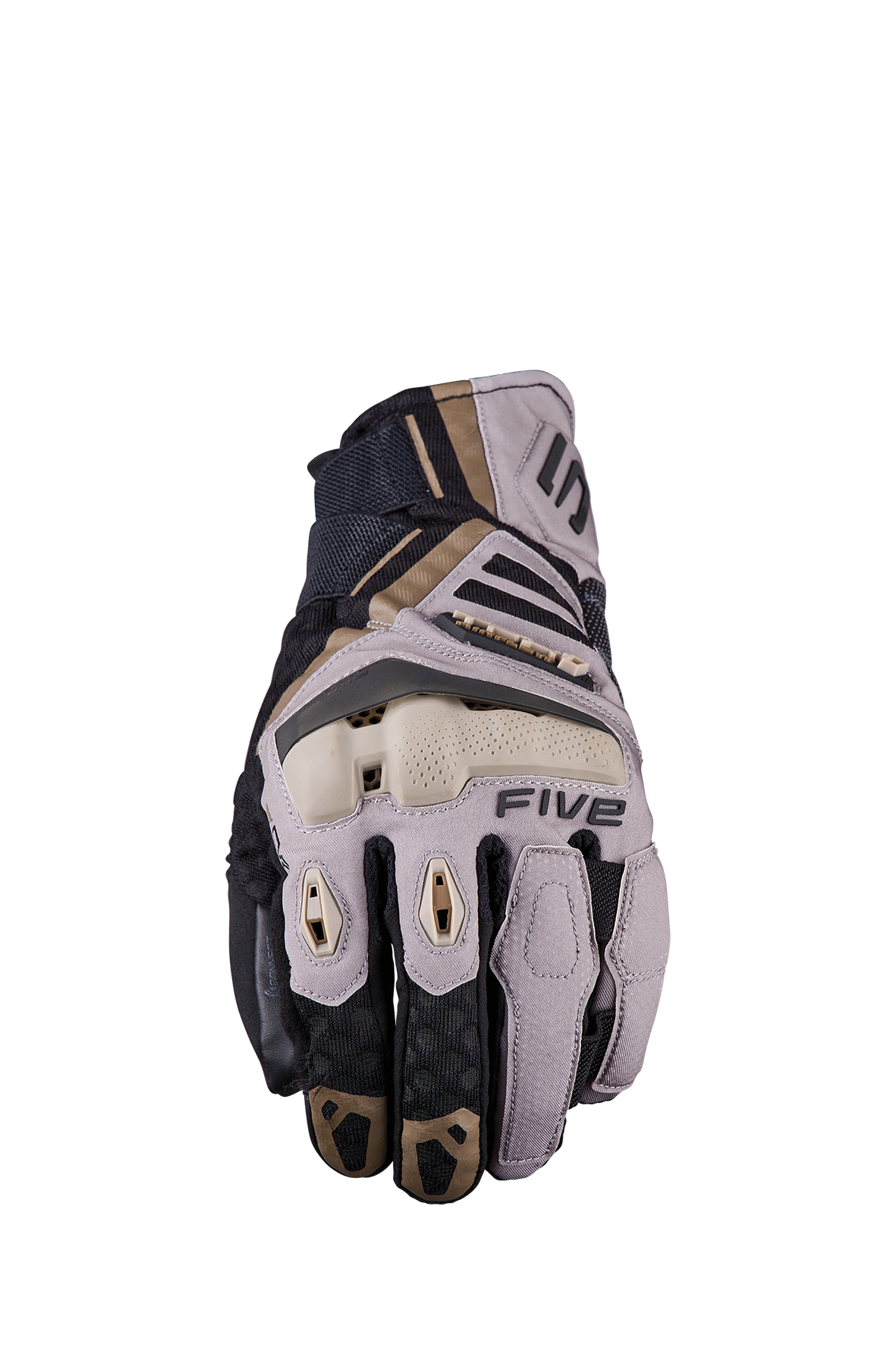 Handschuhe TFX1 Airflow short grau-sand-braun