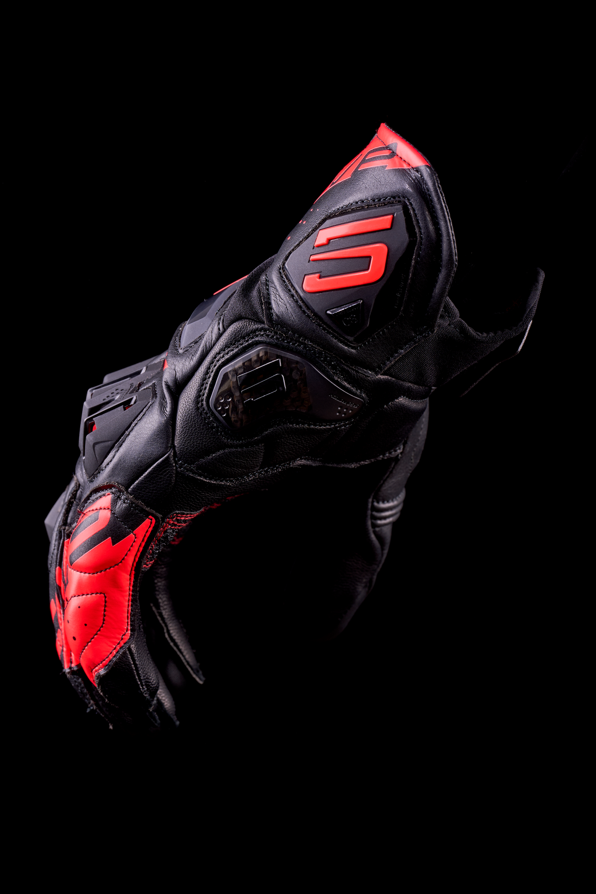 Handschuhe SF 1 Evo schwarz-rot