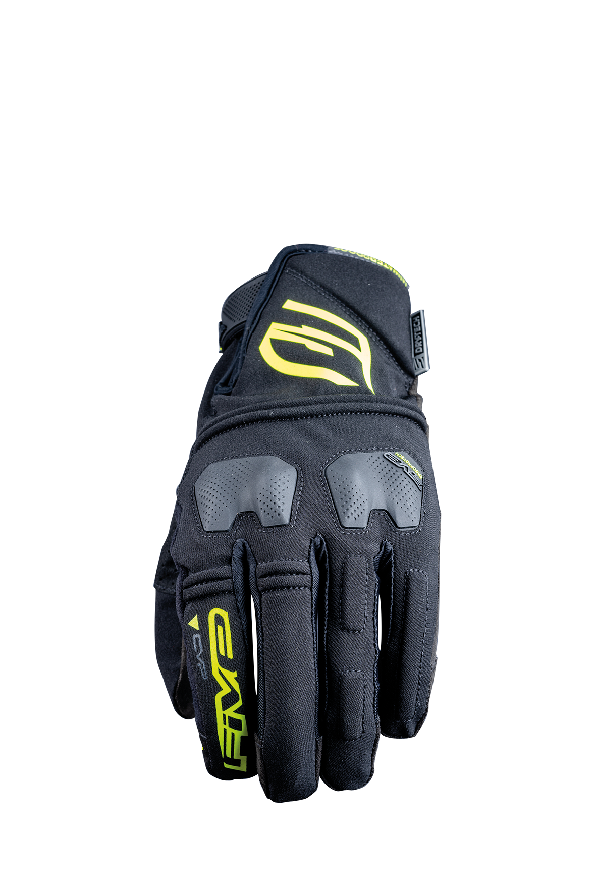 Handschuh E WP schwarz-gelb fluo
