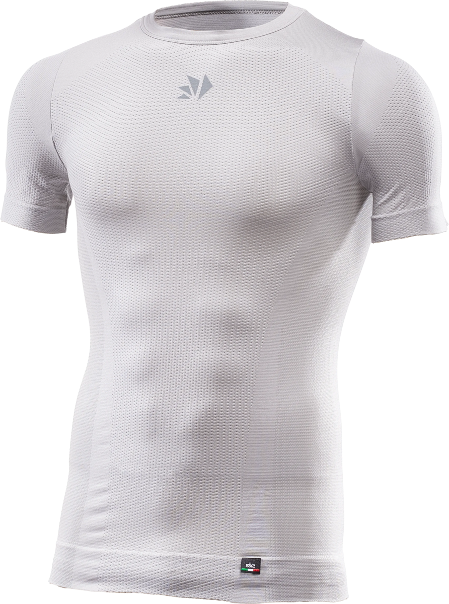 Funktions t-shirts TS1 V2 silber- weiss
