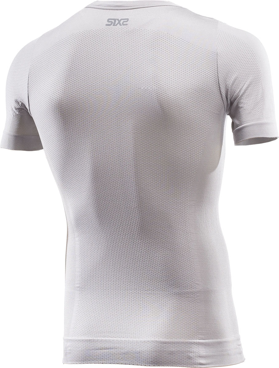 Funktions t-shirts TS1 V2 silber- weiss