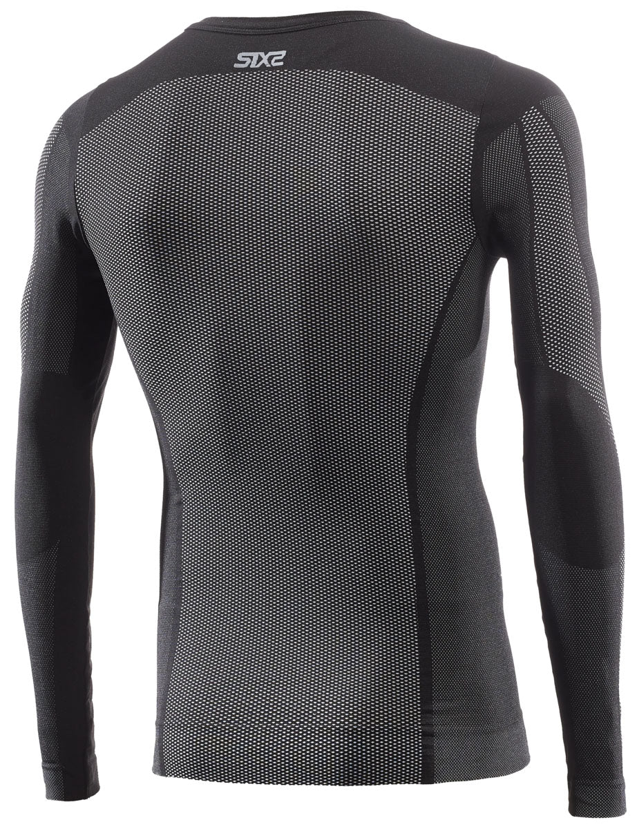 Langarm Funktions Shirt TS2 V2 schwarz (all black)