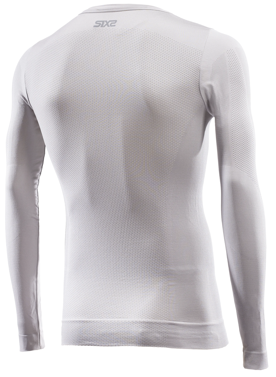 Langarm Funktions Shirt TS2 V2 silber-weiss