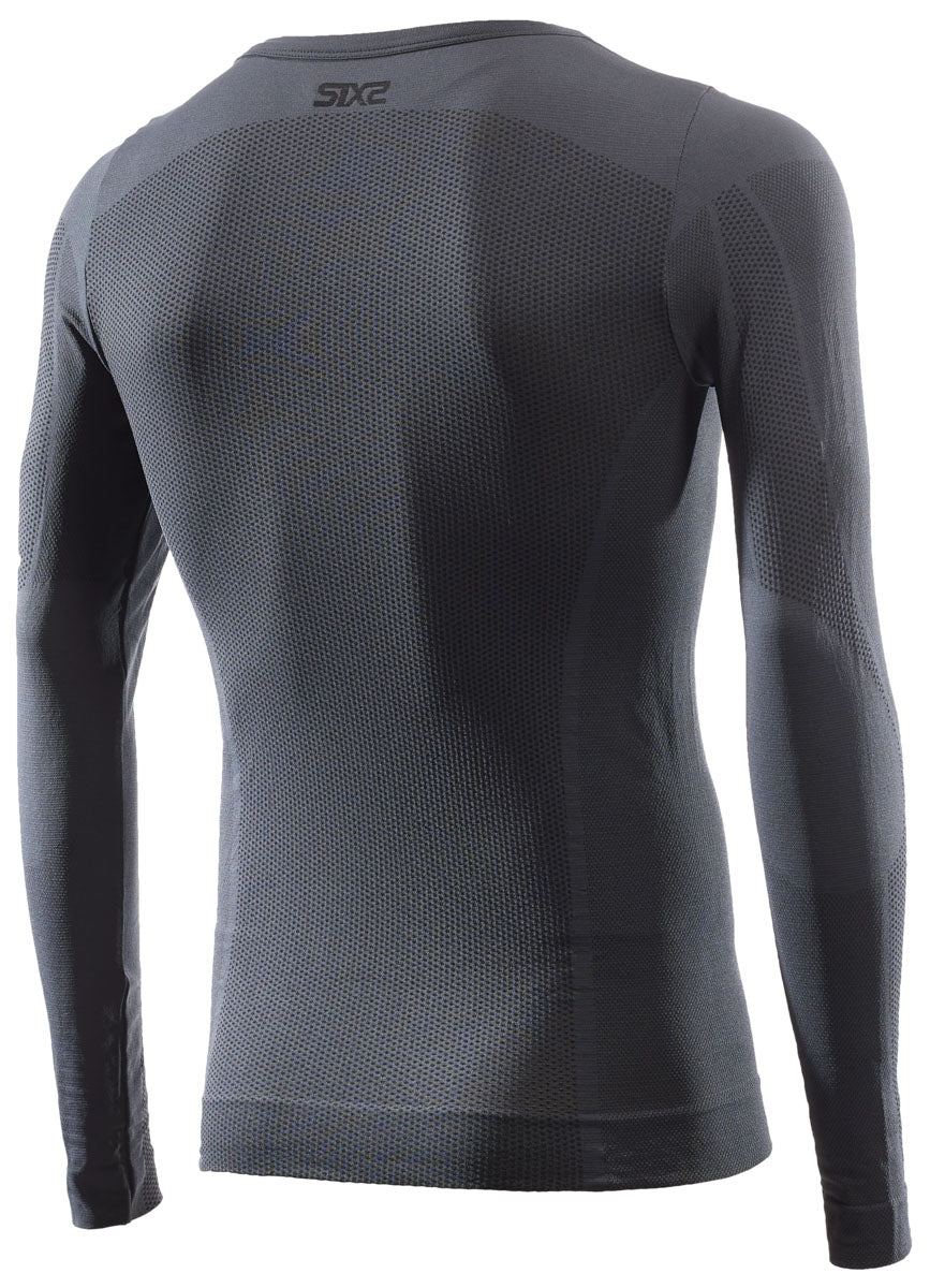 Langarm Funktions Shirt TS2 V2 schwarz-carbon