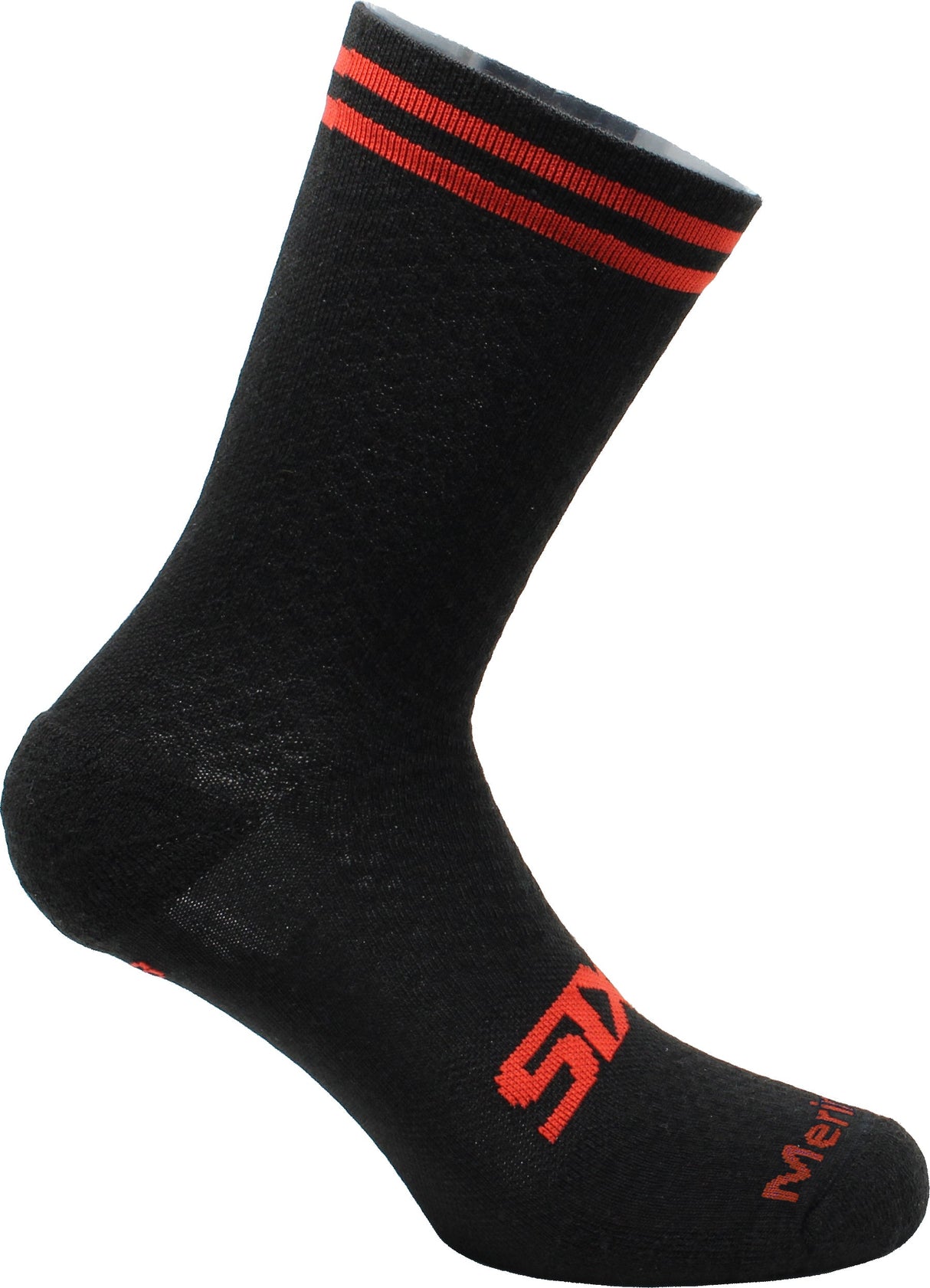 Kurze Socken MERINOS SOCKS Unisex 2 (40/43) schwarz-blau ges