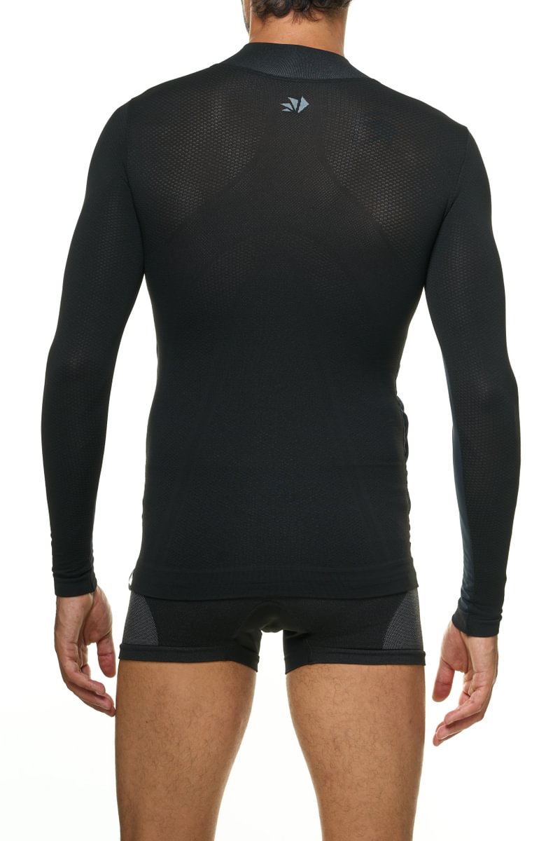 Langarm Funktionsshirt WB TS3 schwarz