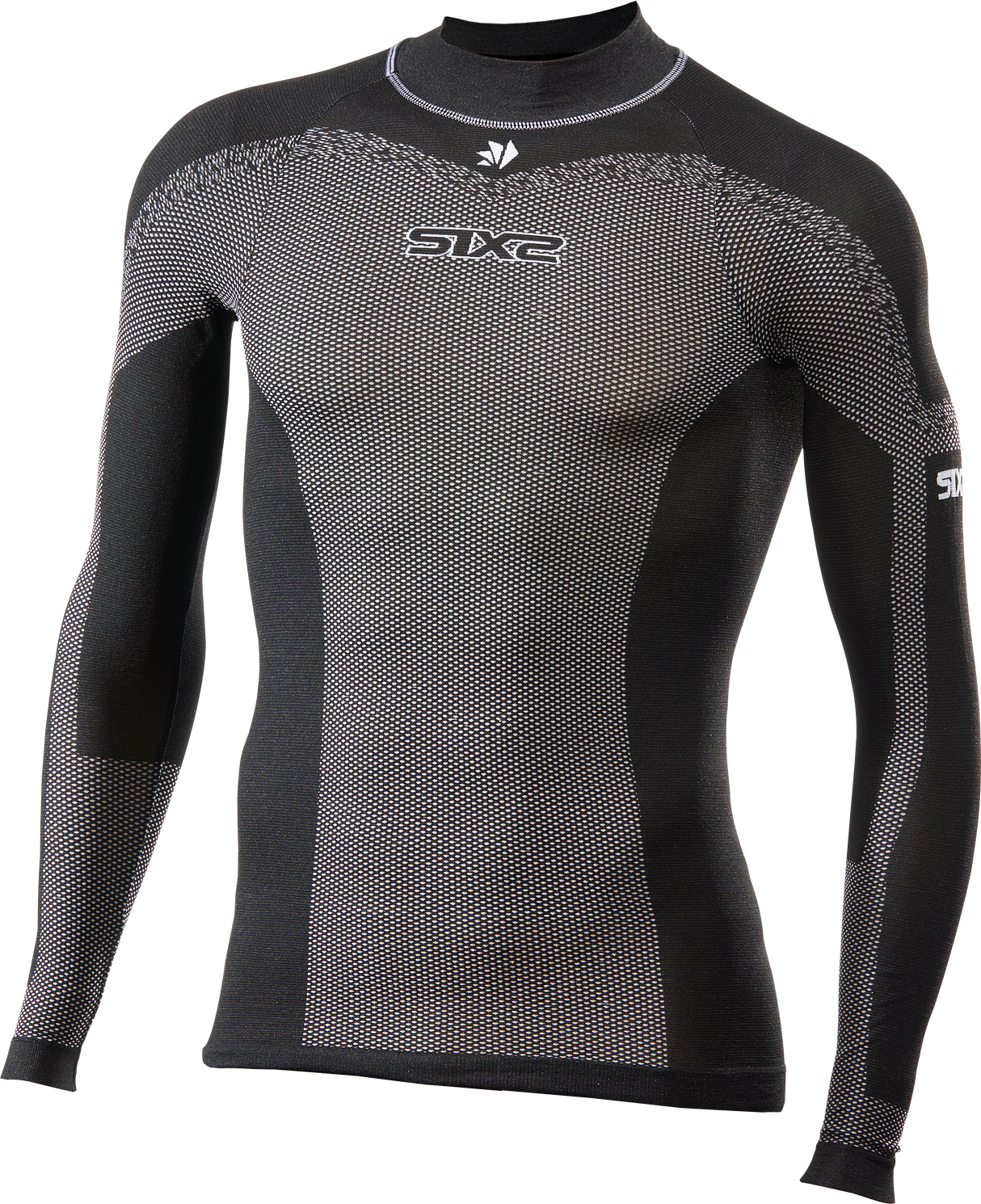 Funktionsshirt-langarm TS3L BT carbon schwarz