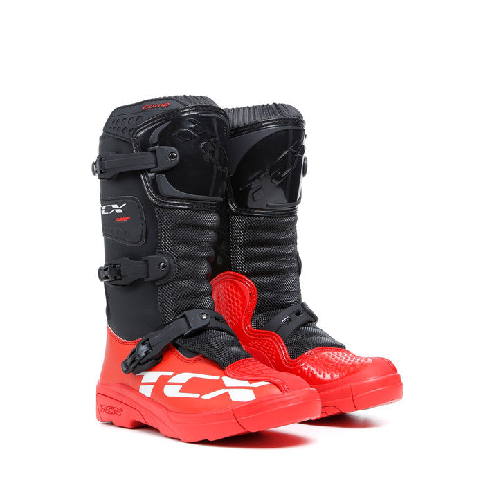 Stiefel Comp-Kid schwarz-rot