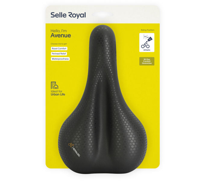 Avenue Urban Athletic Fahrradsattel - schwarz