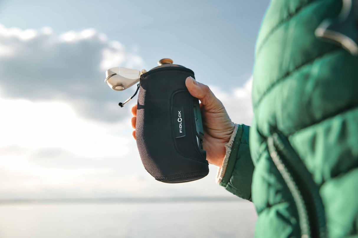 Thermo sleeve 450 for TWIST bottle 450 - black