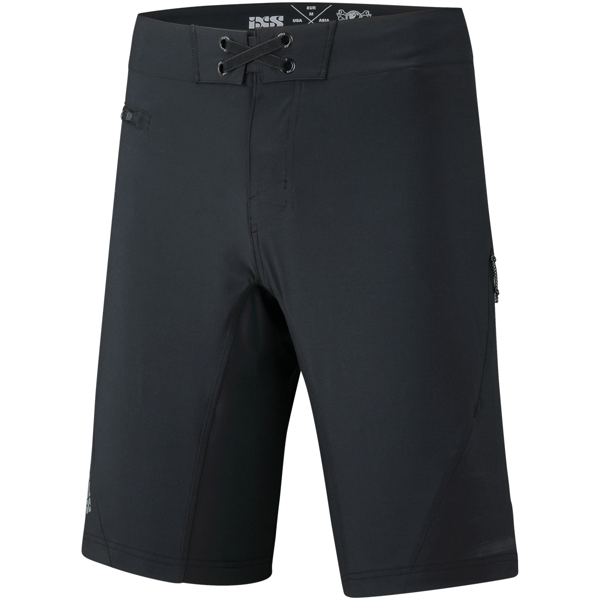 Flow XTG Fahrradhose kurz - Schwarz iXS