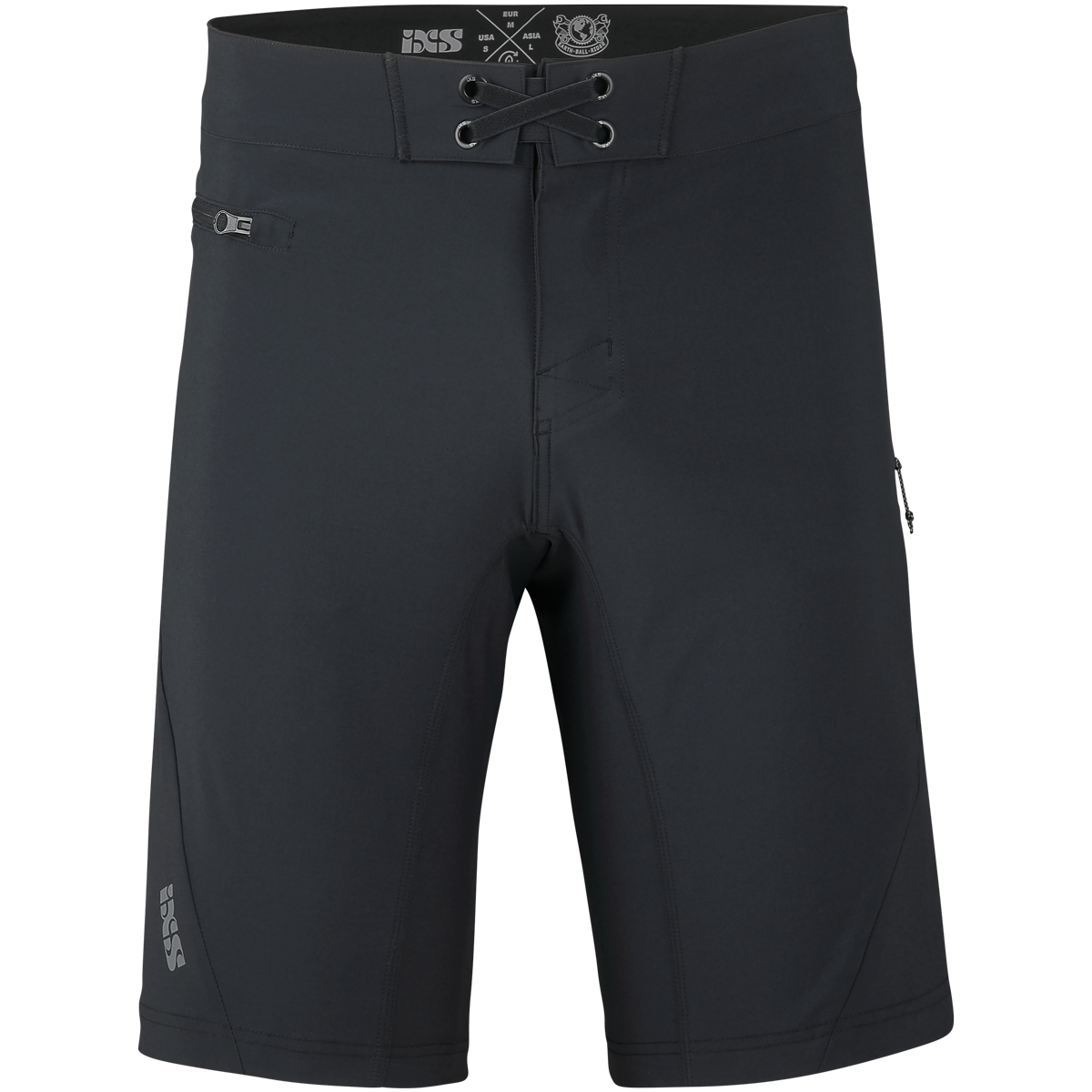 Flow XTG Fahrradhose kurz - Schwarz iXS
