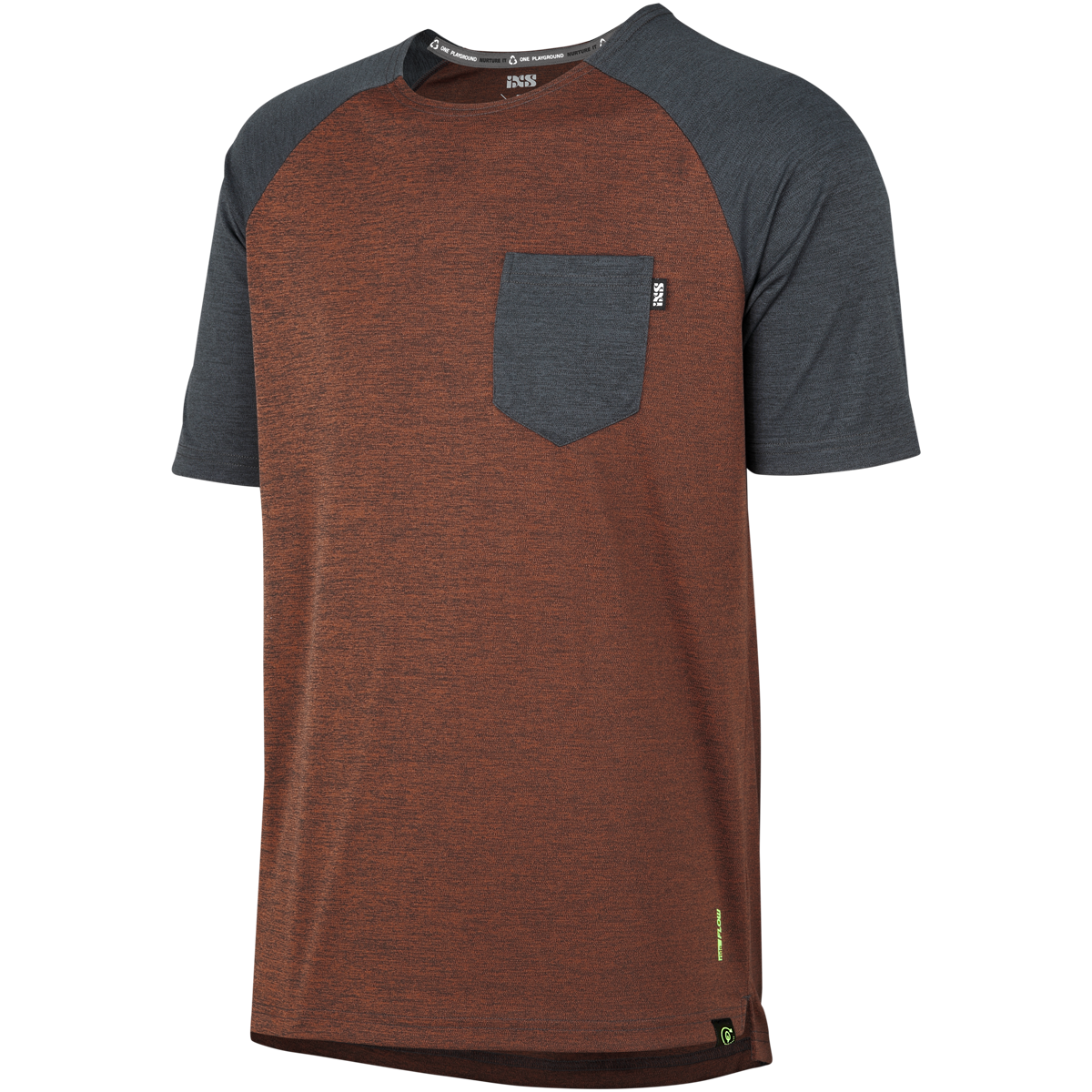 Flow X Trikot - Orange/Grau iXS