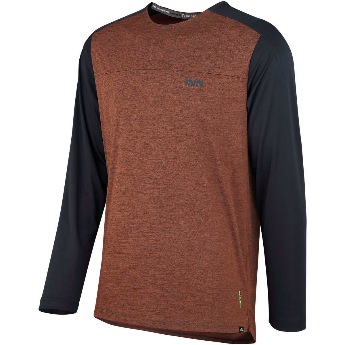 Flow X Trikot langärmlig - Orange/Schwarz