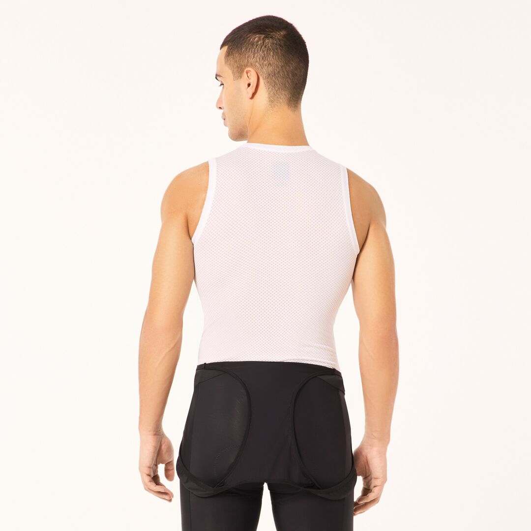 Endurance Base Layer Sleveless - White