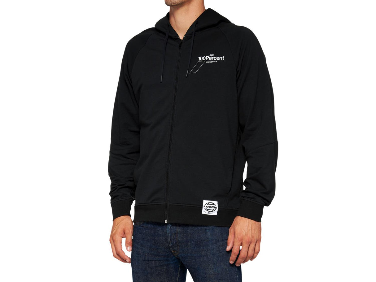 Falta Tech Zip Hoody - black
