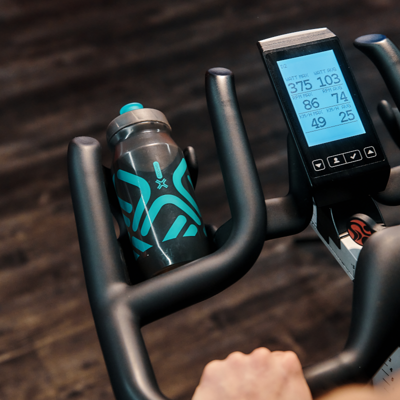 FIDGUARD BOTTLE 600 antibacterial - black/green