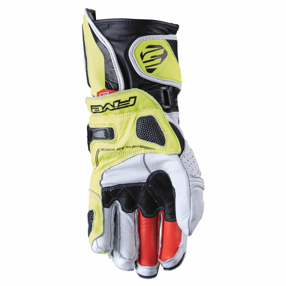 Handschuh RFX1 - weiss-gelb fluo