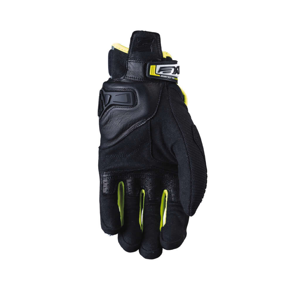 Handschuh RS-C - schwarz-weiss-gelb fluo 2021