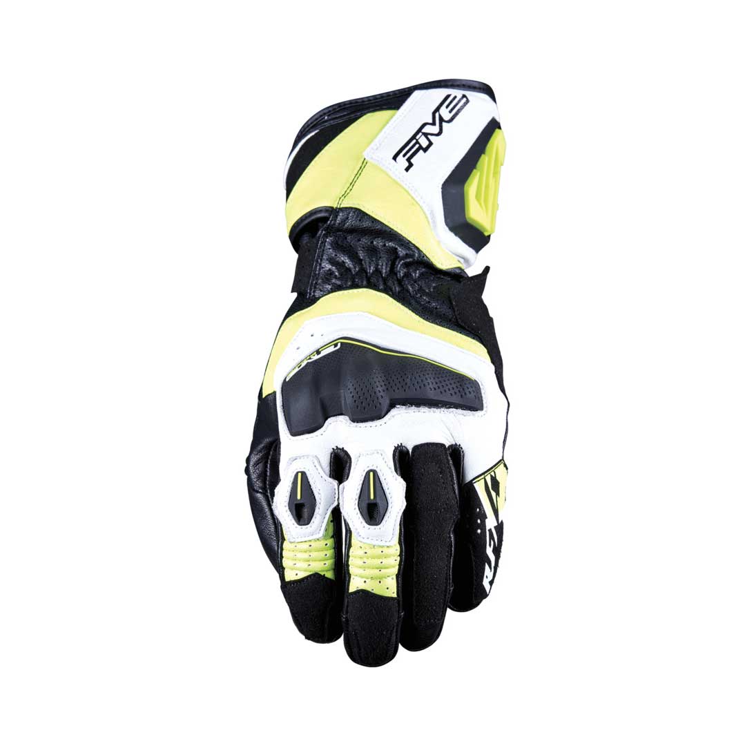 Handschuhe RFX4 EVO - schwarz-weiss-gelb fluo