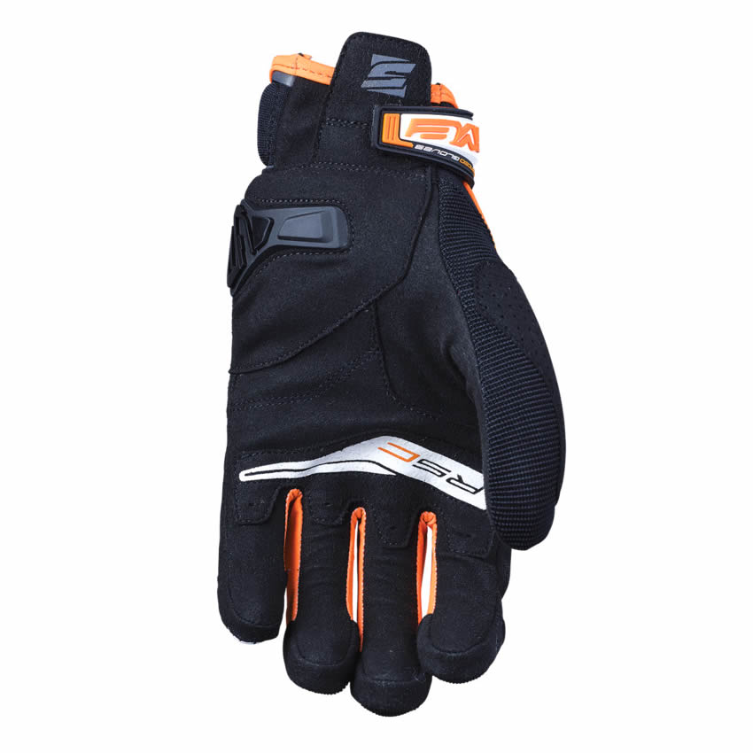 Handschuhe RS-C - weiss-orange fluo