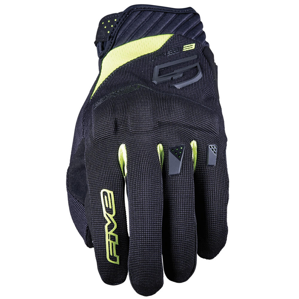 Handschuhe RS3 EVO - schwarz-fluo gelb