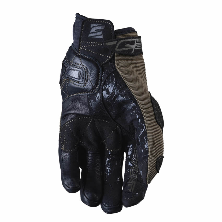 Handschuhe Stunt Evo - schwarz-khaki