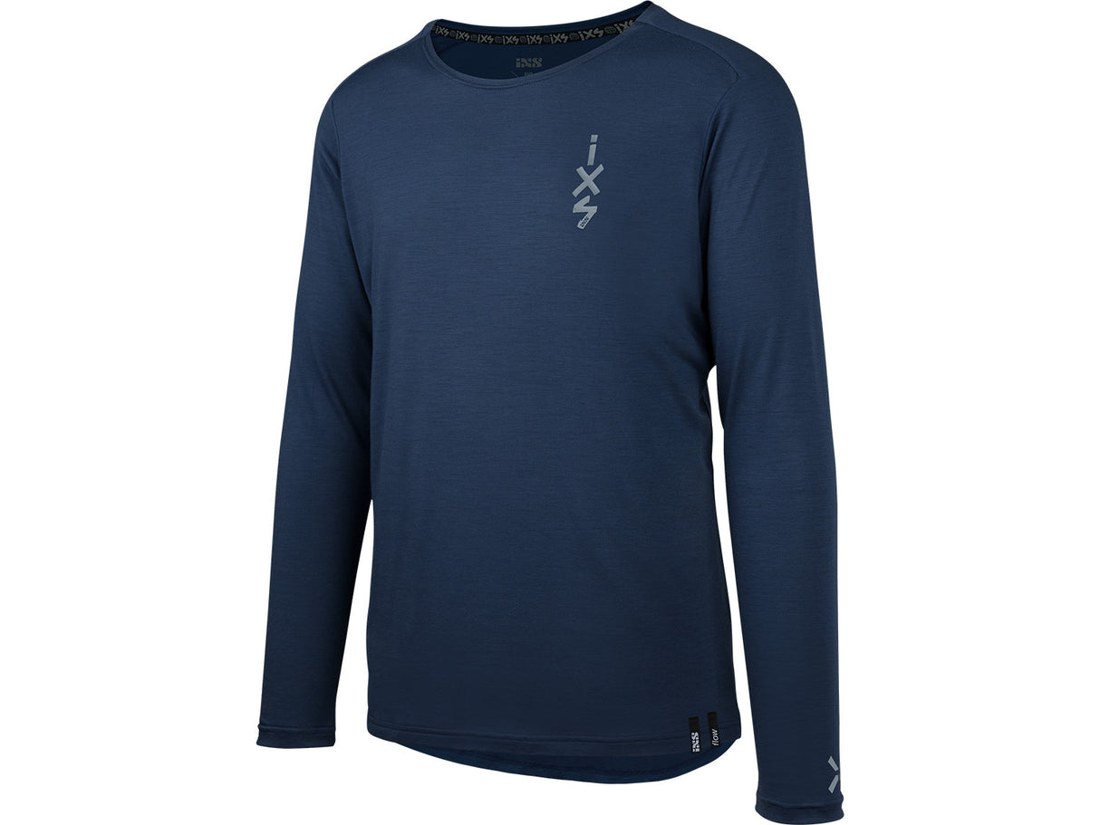 Flow Merino longsleeve Jersey - Marine
