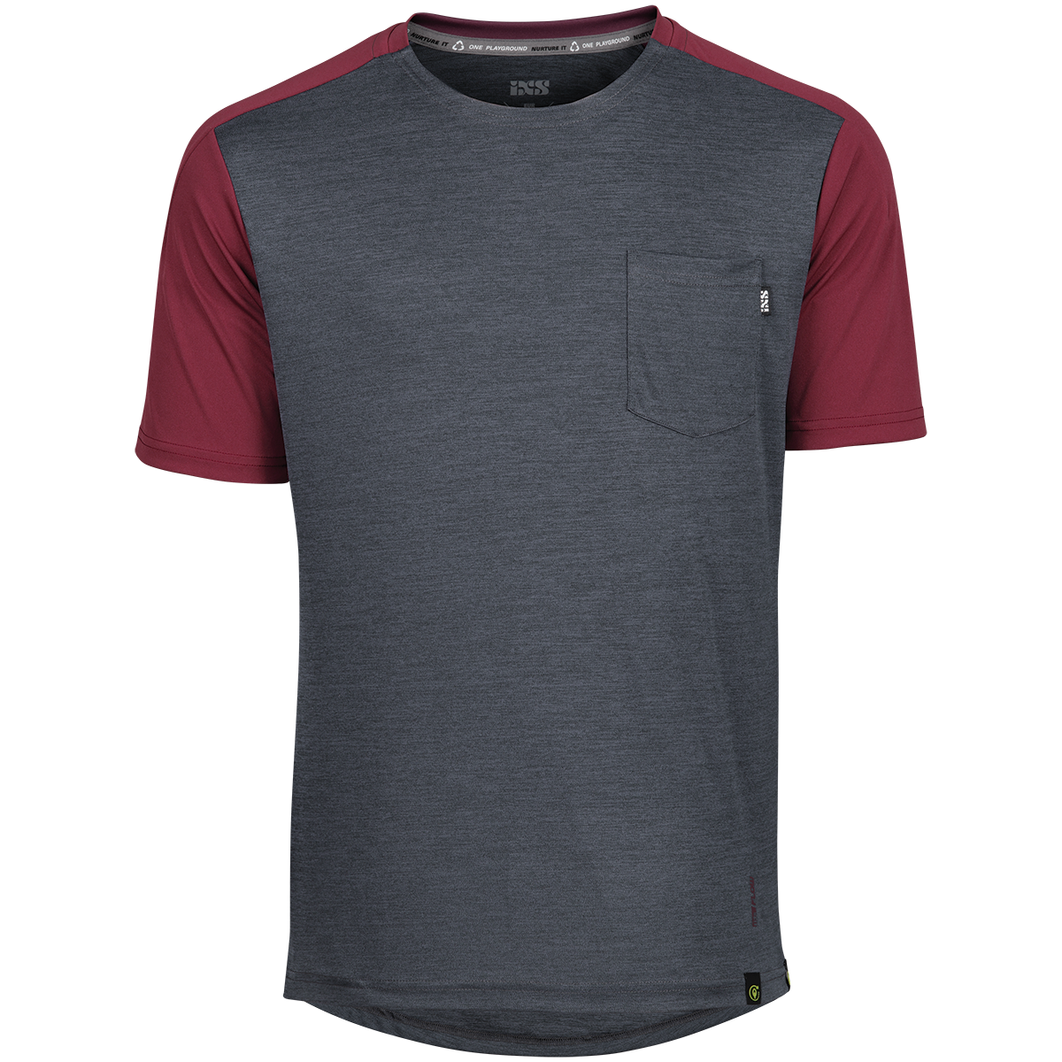 Flow X Kids Jersey schwarz-solid raisin