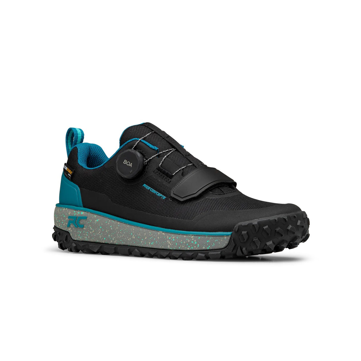 Flume BOA Flat Women's Shoe - Black/Tahoe Blue