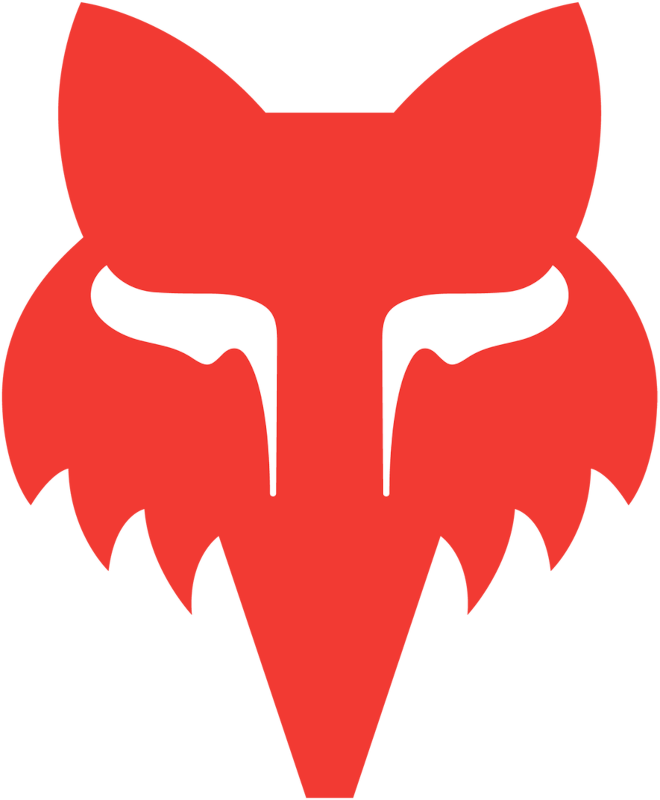 Fox Head 1.5" - Red